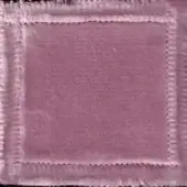 Woven fabric swatch in muted mauve with textured border, displaying elite 307 model name, soft diffused lighting, and subtle surface texture.